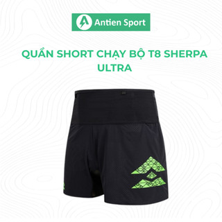Quần Short Chạy Bộ Unisex Nam Nữ T8 Ultra - Thoáng Mát Mỏng Nhẹ Nhanh Khô Thấm Hút Tốt Giảm Ma Sát