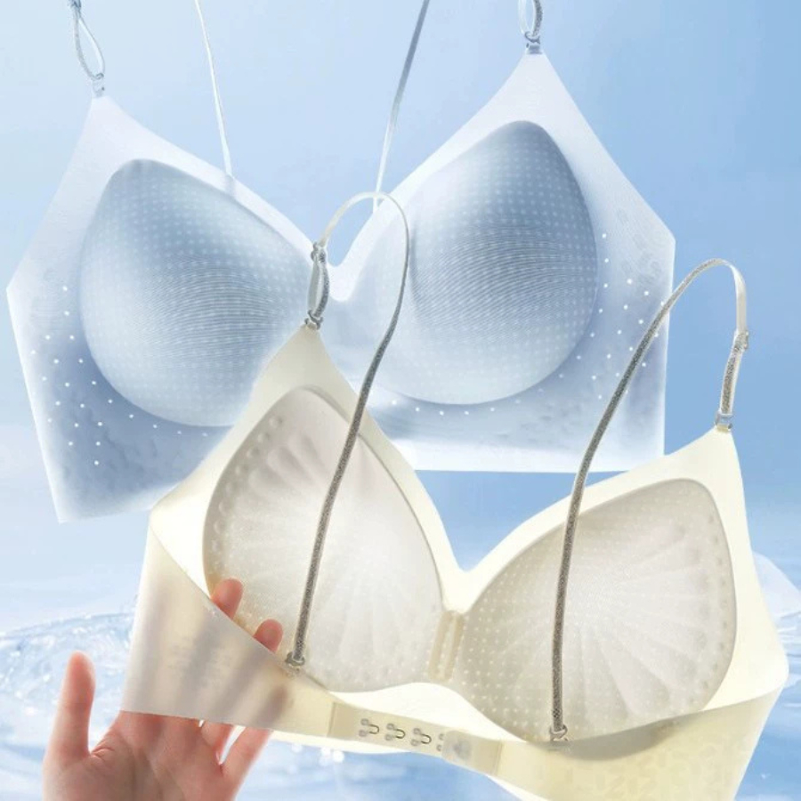 Áo Ngực Không Gọng Cúp Hoa Cúc Thoáng Khí – Lưng Thấp Quyến Rũ DORIS M35