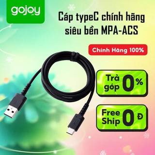 Cáp sạc NYLON USB A - Type C 1.2m ELECOM MPA-ACS12N chính hãng