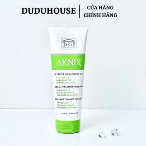 Sữa rửa mặt AKNIX INTENSE CLEANSING GEL dành cho da dầu, mụn không viêm 250ml