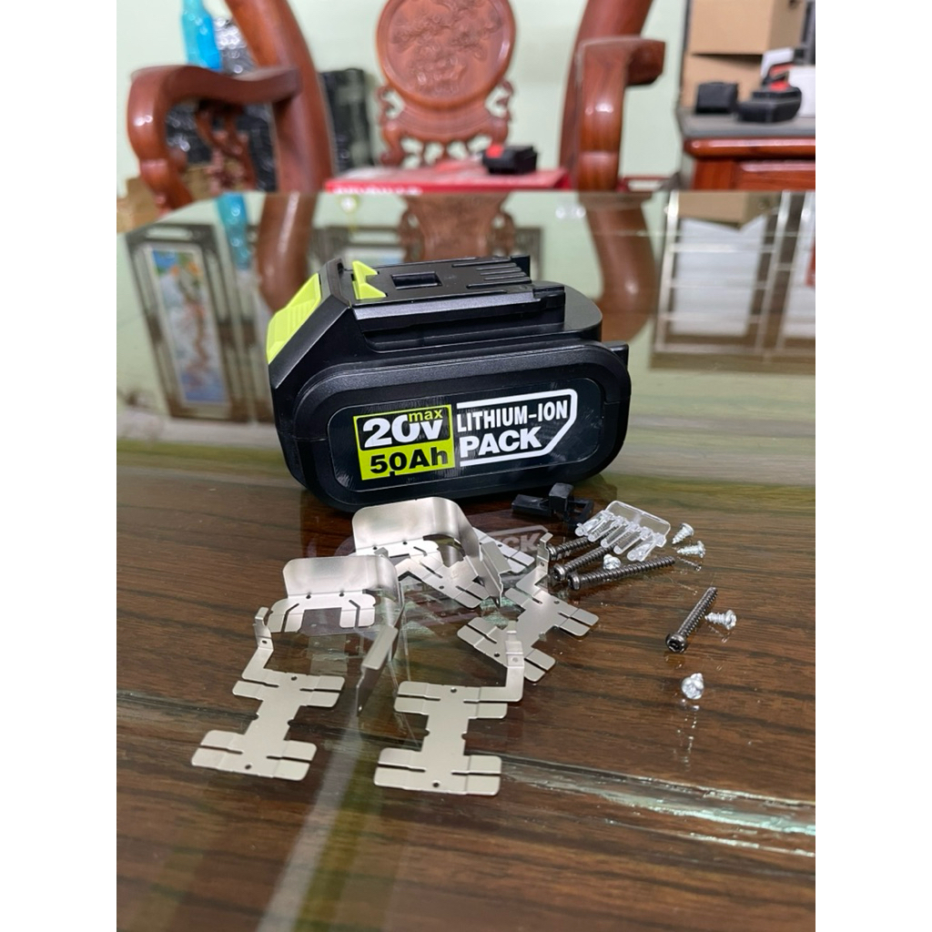 Vỏ , mạch WORX 20V mạch nhận sạc zin, có đèn led báo pin