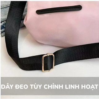 Túi Xách Hello Kitty Nữ Đeo Chéo Big Size Hàn Quốc | Túi Du Lịch Chống Nước Đi Học Đựng Laptop