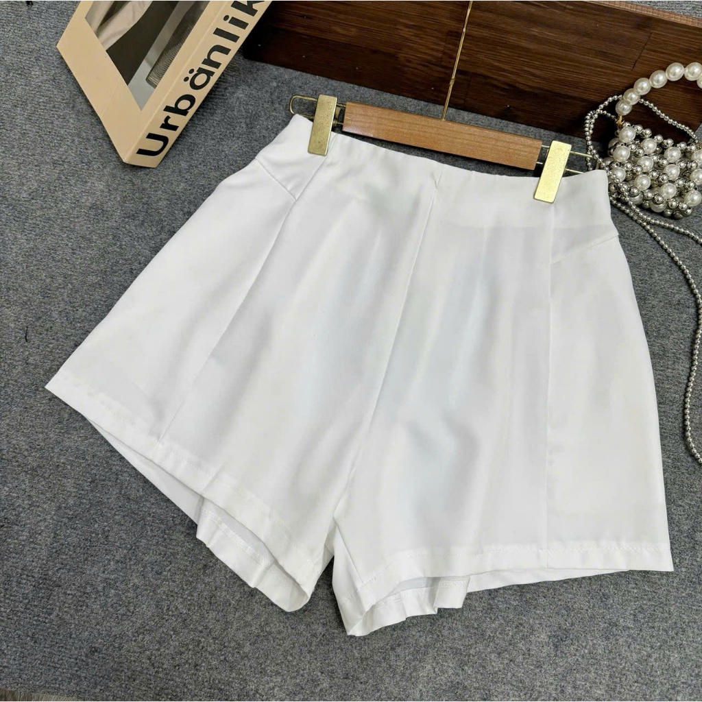 Quần Đùi Short Nữ Ống Rộng Lưng Cao Bigsize Che Bụng Chất Tuyết Lạnh Cao Cấp Q1