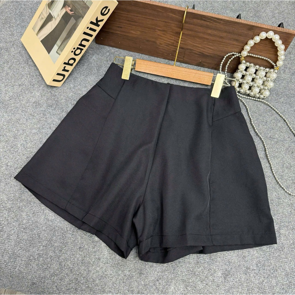 Quần Đùi Short Nữ Ống Rộng Lưng Cao Bigsize Che Bụng Chất Tuyết Lạnh Cao Cấp Q1