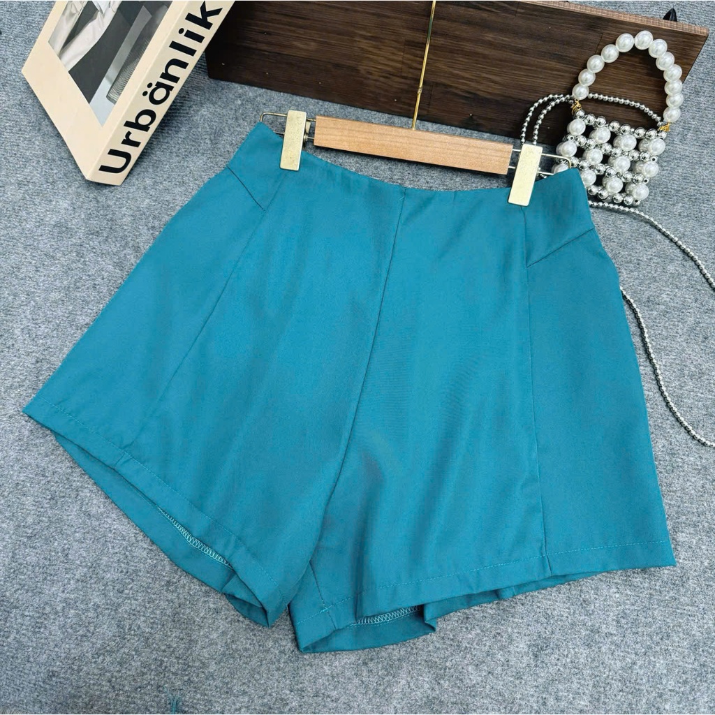 Quần Đùi Short Nữ Ống Rộng Lưng Cao Bigsize Che Bụng Chất Tuyết Lạnh Cao Cấp Q1