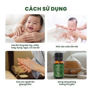 [Mini size] Tinh Dầu Tràm Cô Đặc Hoàng Cung 10ml Home Care Giữ Ấm Da Cơ Thể Cho Bé, Dịu vết Muỗi Đốt