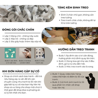 Tranh Canvas Treo Tường Hình Vẽ Trừu Tượng Khổ Vuông BH250 - Tranh Decor, Tranh Trí Phòng Khách, Phòng Ngủ, Homestay