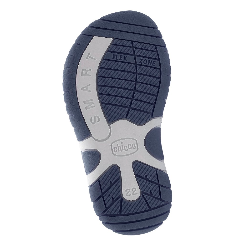 Sandal tập đi trẻ em Chicco Felce xanh navy