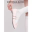 - Giày búp bê nữ balletcore quai ngang phối nơ kiểu dáng basic cao 1cm màu kem - EL119