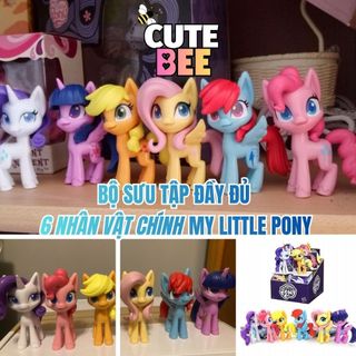 Búp bê My Little Pony - Ngựa Pony bé nhỏ cao 8cm xuất xịn | Đồ chơi BEE VNXK