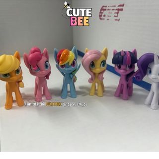 Búp bê My Little Pony - Ngựa Pony bé nhỏ cao 8cm xuất xịn | Đồ chơi BEE VNXK