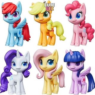 Búp bê My Little Pony - Ngựa Pony bé nhỏ cao 8cm xuất xịn | Đồ chơi BEE VNXK