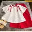 Bộ Bà Ba Mỹ Nhân Cho Bé Gái Chất Gấm, Sét Quần Áo Tay Lỡ Trung Thu Bé Gái Gấm Lụa Có Nơ Bigsize BB03 - BEEKIDS