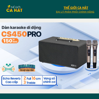 Dàn âm thanh di động CS450PRO / CS366PLUS / QUAD 64 V2026 + Tặng 2 chống lăn + dây optical