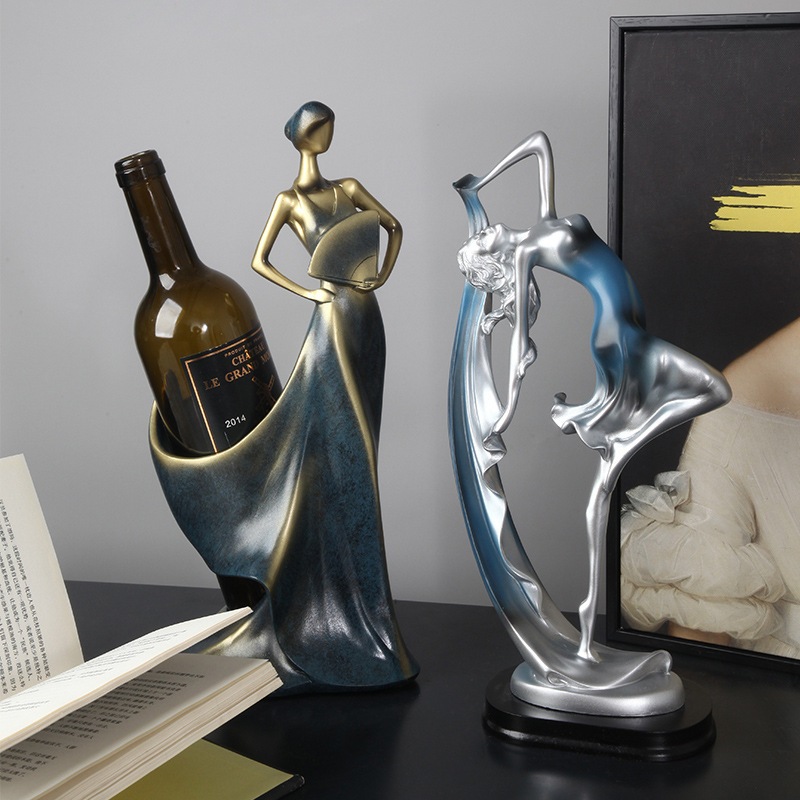 Bộ tượng các mẫu màu xanh dương decor nhà cửa - quà tặng tân gia ý nghĩa