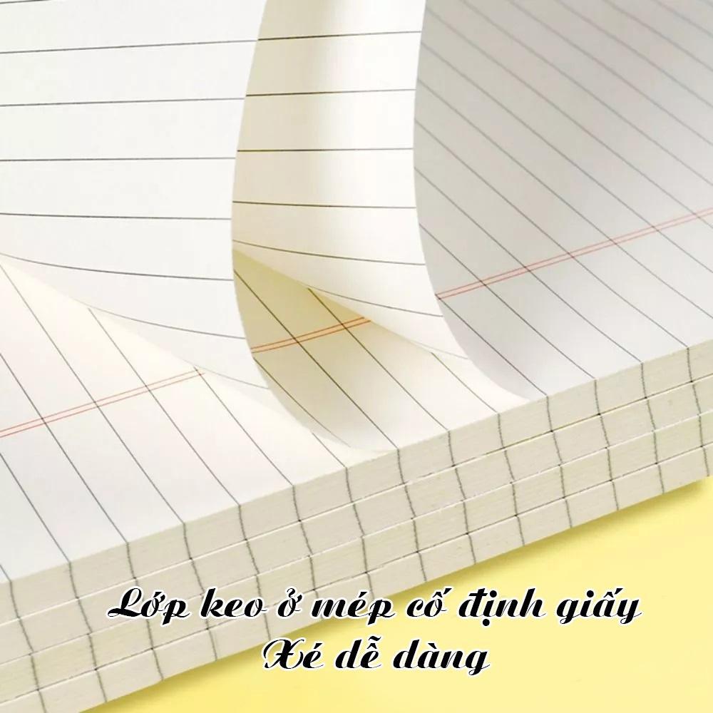 (50 tờ) Giấy nháp xé A3 , Sổ soạn thảo , Luyện học Từ vựng , Vẽ Sơ Đồ Tư Duy , Toán Học cho Học Sinh , Sinh Viên