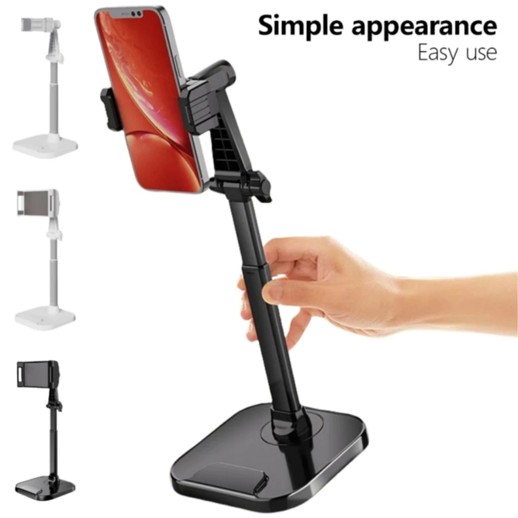 Giá Đỡ Điện Thoại Cao Cấp Xoay 360 VTEK GD06 Phù Hợp Mọi Nhu Cầu Kẹp Chắc Chắn Bền Đế Đúc Kim Loại Nguyên Khối