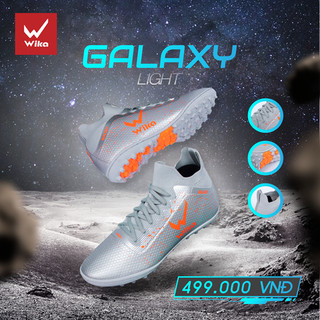 Giày Đá Bóng Wika Galaxy Light Size 32-44 Đế TF Chất Lạnh Đã Khâu Full Đế