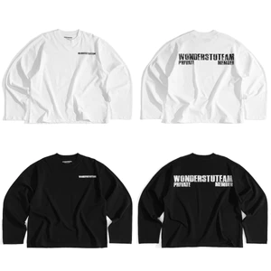 ÁO TAY DÀI LONG SLEEVE FORM BOXY "PRIVATE MEMBER" WONDERSTU - UNISEX
