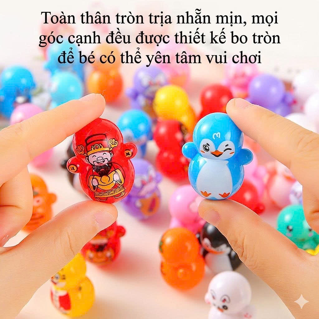 ✨Set 50 -100 Lật đật mini squid game đồ chơi cho bé nhiều mẫu dễ thương