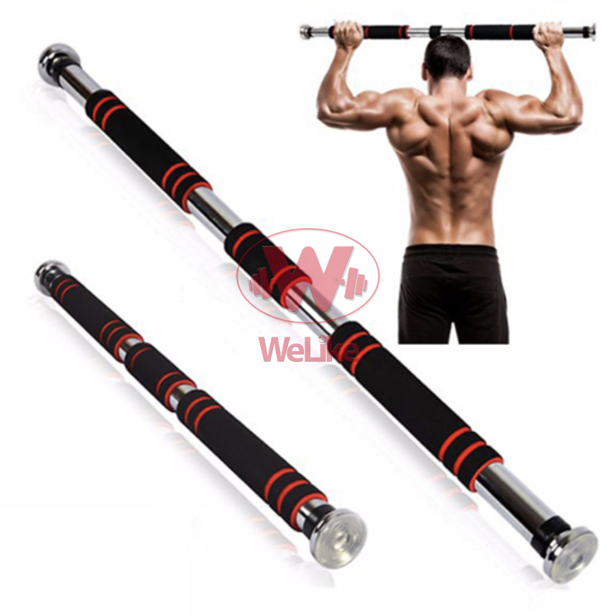 Combo Xà đơn và phụ kiện tập toàn thân Welike - Xà đơn + Kìm bóp tay + Dây kháng lực + Dây nhảy tập gym tại nhà
