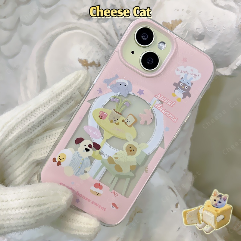 Ốp điện thoại hoạt hình chữa bệnh Jellycat cho iPhone 15 13 14 16 11 12 17 Pro Max/Plus Xs Max XR 8 7 Plus