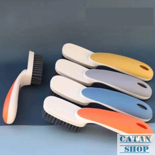 Bàn Chải Đánh Giày, Chổi Cọ Giày Ngắn Cầm Tay Đa Năng Chất Liệu PP Lông Cứng Chà Giày Dép Tiện Dụng