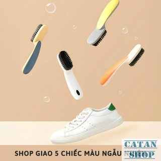 Bàn Chải Đánh Giày, Chổi Cọ Giày Ngắn Cầm Tay Đa Năng Chất Liệu PP Lông Cứng Chà Giày Dép Tiện Dụng