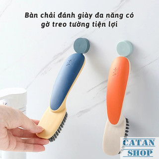 Bàn Chải Đánh Giày, Chổi Cọ Giày Ngắn Cầm Tay Đa Năng Chất Liệu PP Lông Cứng Chà Giày Dép Tiện Dụng