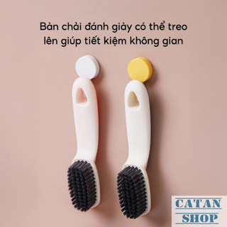 Bàn Chải Đánh Giày, Chổi Cọ Giày Ngắn Cầm Tay Đa Năng Chất Liệu PP Lông Cứng Chà Giày Dép Tiện Dụng