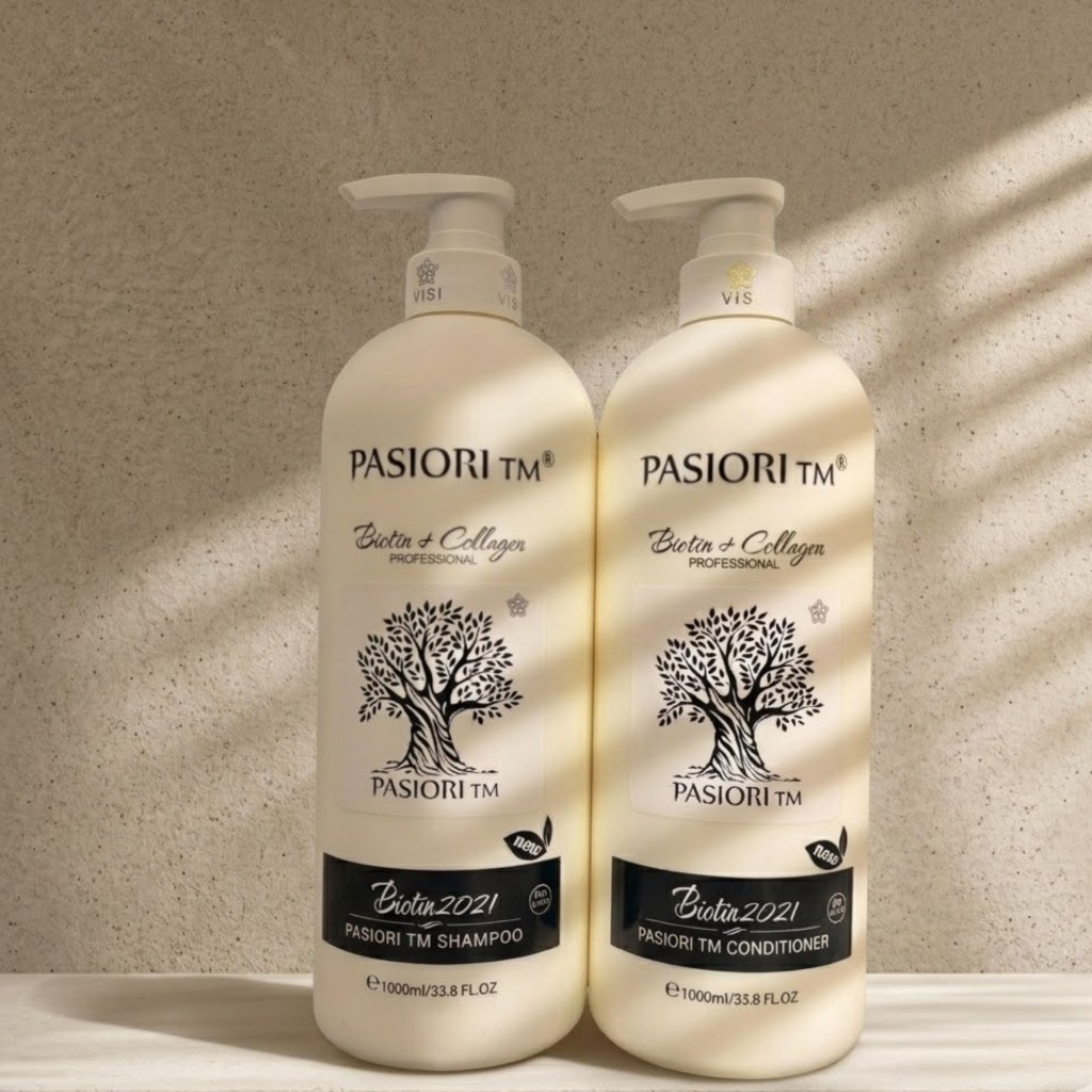Cặp Dầu Gội Xả Biotin Collagen 500ml/1000ml | Hỗ Trợ Sạch Gàu, Giảm Dầu Bết, Dưỡng Tóc Mềm Mượt.