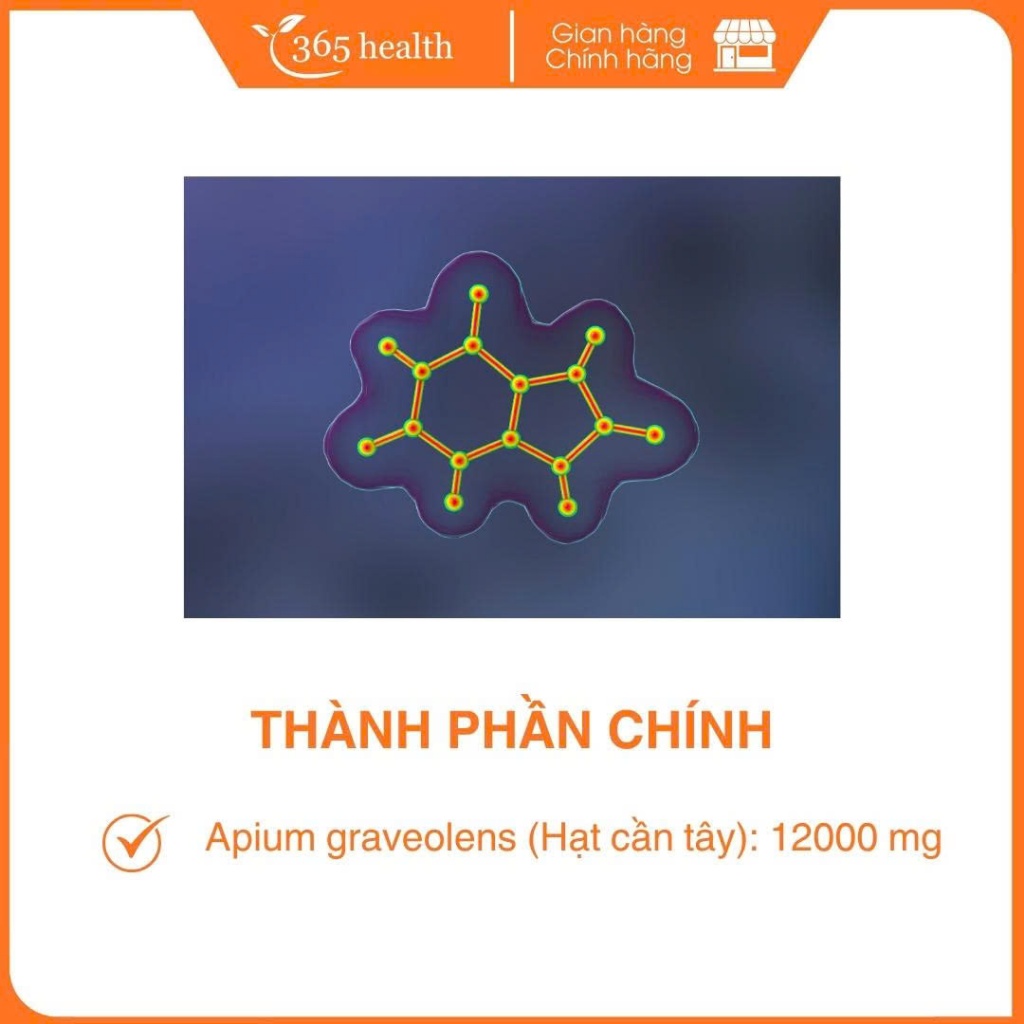 Viên hạt cần tây goodhealth celery 12000