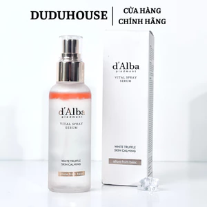 Xịt Khoáng d'Alba White Truffle Vital Spray Serum Dưỡng Sáng Da, Chống Lão Hóa 100ml Duduhouse