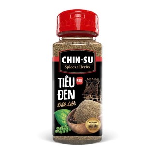 Combo 1 chai nước mắm Chin-su 365 700ml + 1 hủ tiêu đen Đắk Lắc Chin-su 60gr