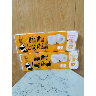 Giấy Vệ Sinh Không Lõi Bảo Như 12 Cuộn 3 Lớp 1.3kg 38 Mét Cty Giấy Thành Công Tiện Lợi, Giá Tốt