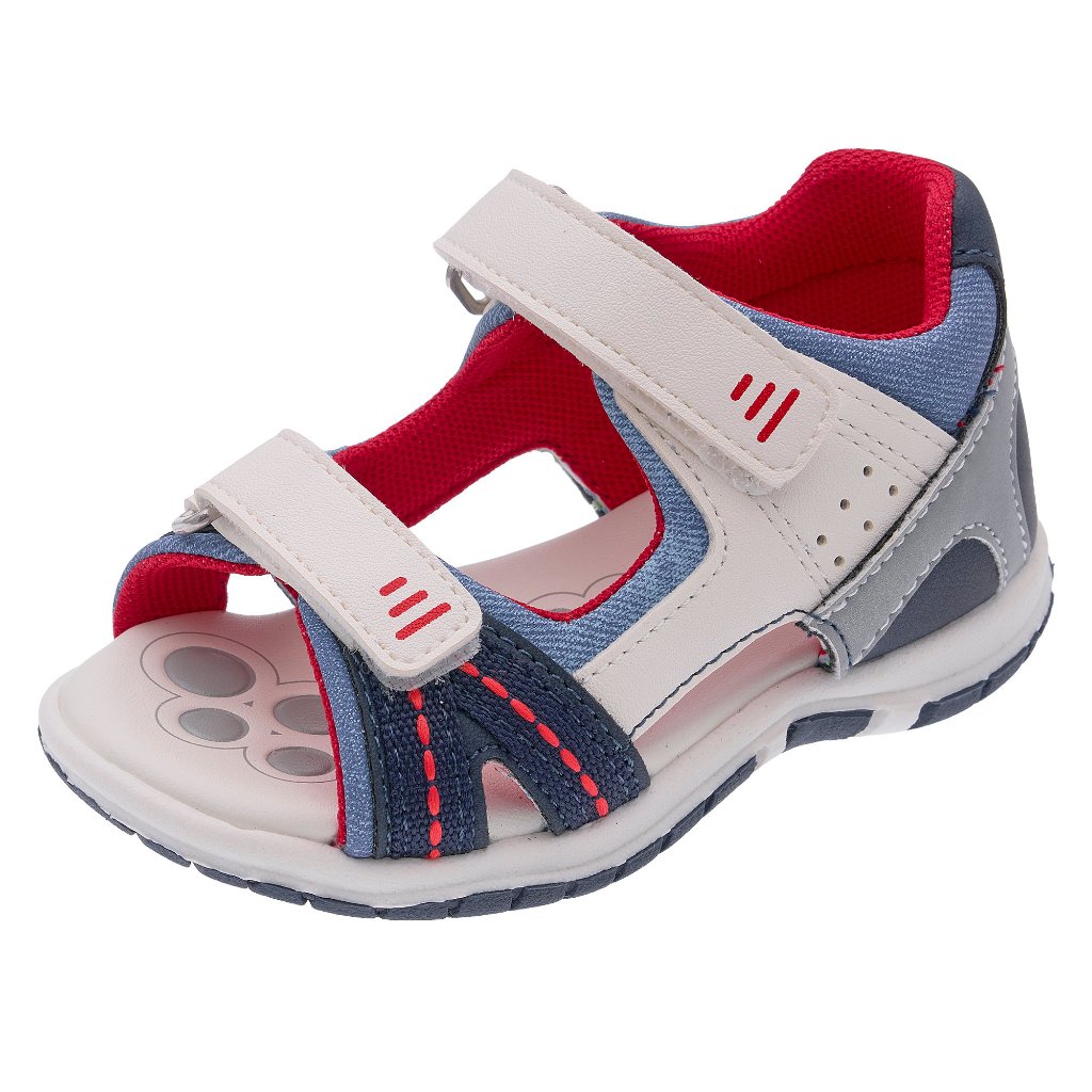Sandal tập đi trẻ em Chicco Felce trắng
