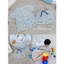 sẵn-Hàng chính chủ tag emmy- Set đồ bơi ngựa xanh biển cho bé đi du lịch biển bơi đi chơi BOI03