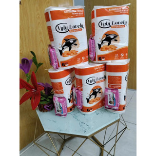 Giấy Vệ Sinh Không Lõi 6 Cuộn Đứng 3 Lớp 900g Cty Giấy Thành Công Combo Tiện Lợi, An Toàn Chất Lượng