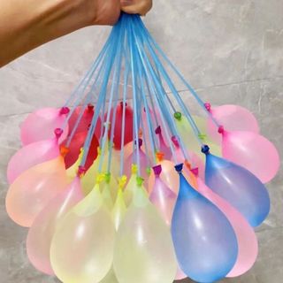 Bóng Nước Bơm Nhanh Tự Buộc Chùm 111 Quả Đồ Chơi Xả Stress Mùa Hè Timo DDK29
