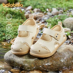 balabala Sandal Trẻ Em Mũi Kín Chống Trơn Trượt Cho Bé Trai Bé Gái, Giày Đi Hè Thoáng Mát 2025 Mới, Êm Chân Dễ Mang