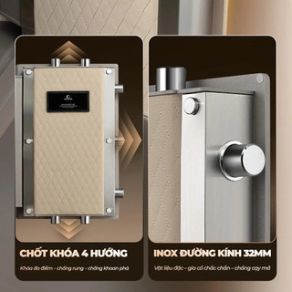 Khóa Bền Nhất – Thép Chắc Nhất: Két Xiaomi CRMCR 81LB Dẫn Đầu Phân Khúc (Miễn phí vận chuyển)