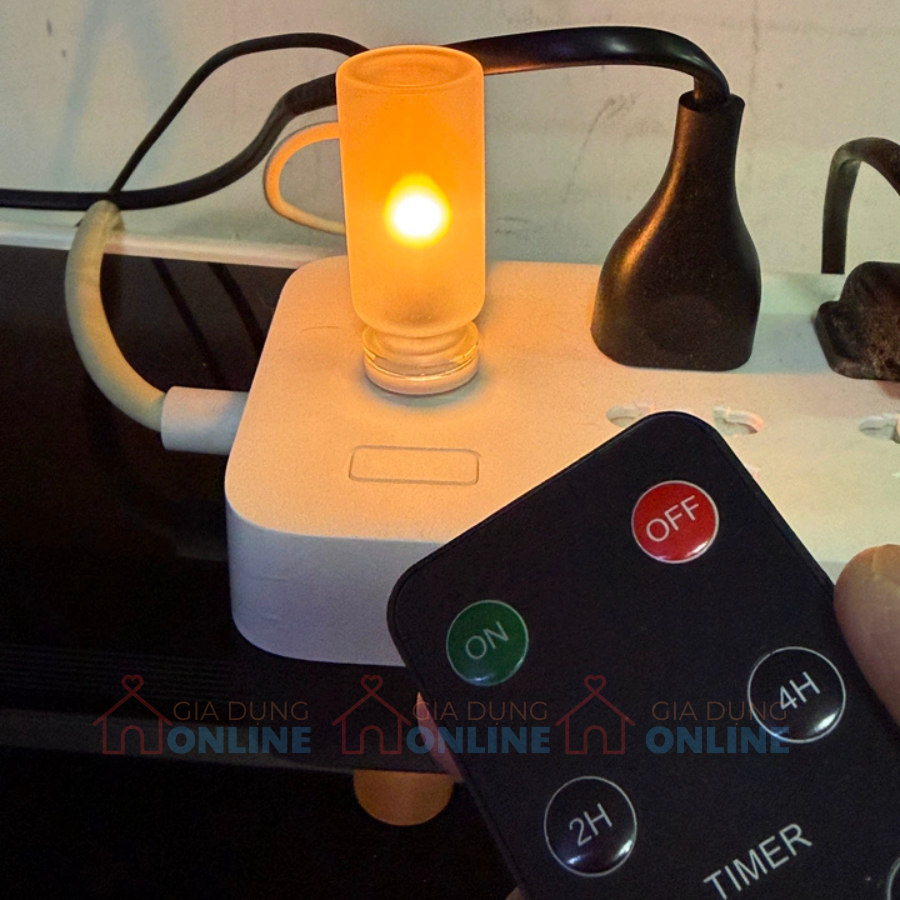 Đèn cắm USB ngọn lửa hiệu ứng như lửa thật 0.5W siêu tiết kiệm điện cho phòng ngủ, trang trí, dã ngoại cắm trại...