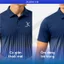 Áo thun polo thể thao BLUEKITE 132 chính hãng áo thun có cổ vải thun lạnh,thoáng mát, co giãn 4 chiều thoải mải vận động