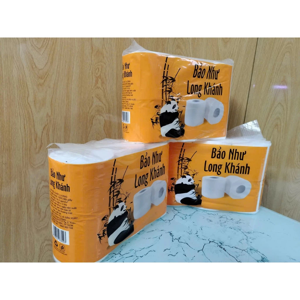 Giấy Vệ Sinh Không Lõi Bảo Như 6 Cuộn 3 Lớp 900g Cty Giấy Thành Công Giá Tốt Giấy Không Mủn