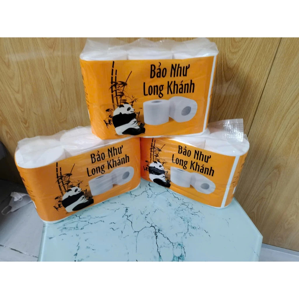 Giấy Vệ Sinh Không Lõi Bảo Như 6 Cuộn 3 Lớp 900g Cty Giấy Thành Công Giá Tốt Giấy Không Mủn