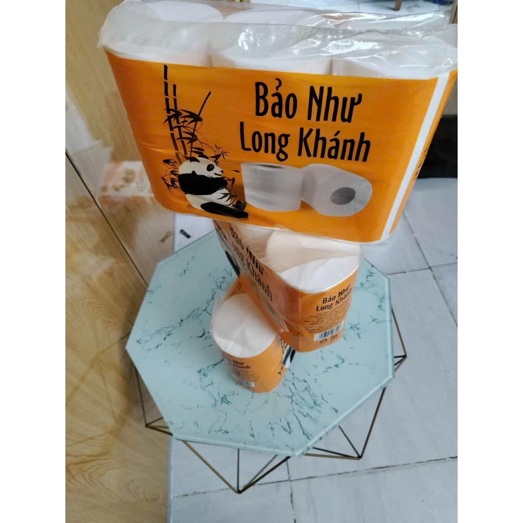 Giấy Vệ Sinh Không Lõi Bảo Như 6 Cuộn 3 Lớp 900g Cty Giấy Thành Công Giá Tốt Giấy Không Mủn