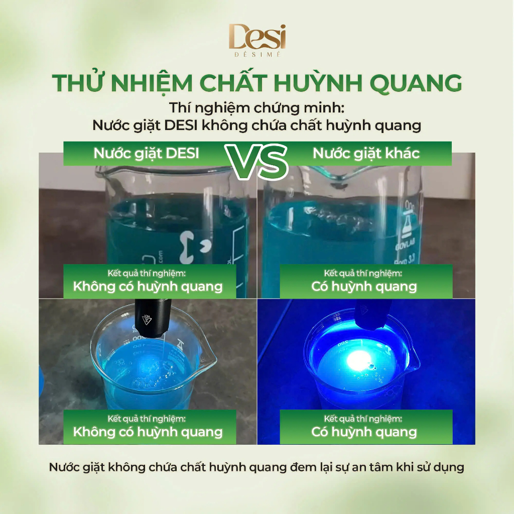 Nước Giặt Xả Cao Cấp Desi Green , Túi Nước Giặt 2 Lít ,Công Nghệ Xanh, Sạch Sâu, Thơm Lâu Chuẩn Pháp