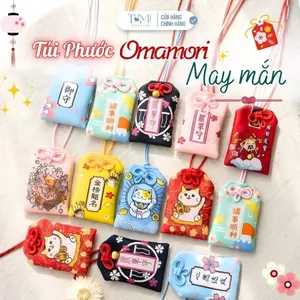Túi Phước Omamori May Mắn – Thu Hút Tài Lộc, Tình Yêu, Mang Theo Bên Người Hàng Ngày