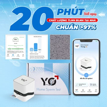 Bộ Máy Xét Nghiệm Tinh Trùng Tại Nhà YO Home Sperm Test | Chính Xác >97%, Riêng Tư, Nhanh Chóng
