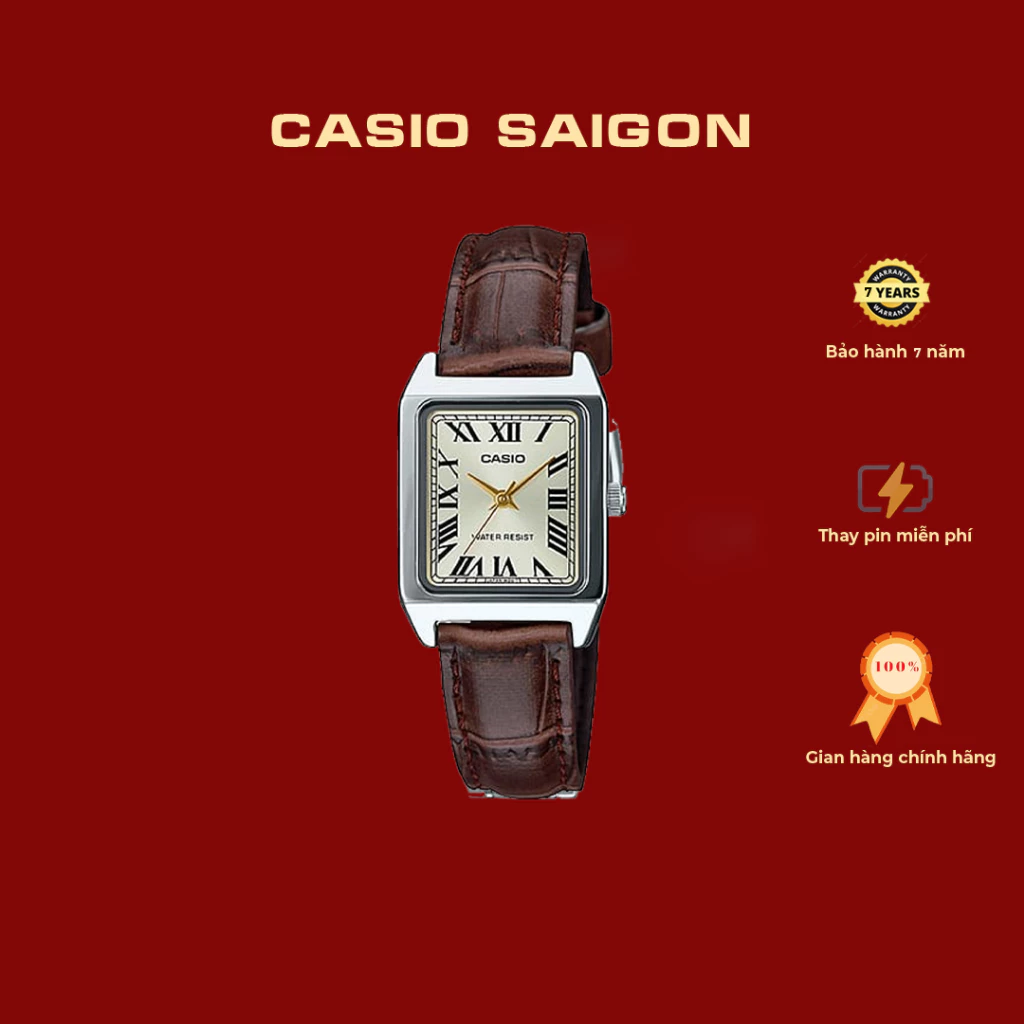 Đồng Hồ Casio Nữ Vintage LTP-V007L-9BU 22mm - Bảo Hành 7 Năm